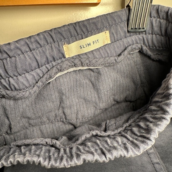 MARINE LAYER - Men’s Saturday Slim Straight Pants, Blue, XL - Picture 8 of 10